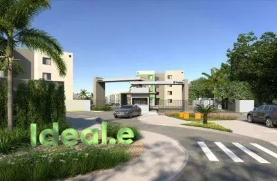 Apartamento com 2 dormitórios à venda, 49 m² - morro alto - guarapuava/pr