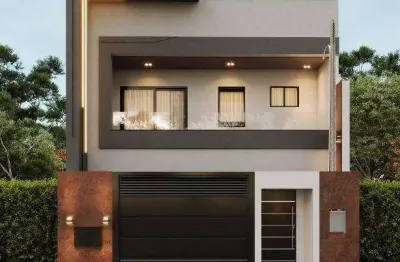 Sobrado à venda, 165 m² por r$ 950.000,00 - santana - guarapuava/pr