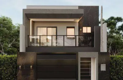 Sobrado à venda, 165 m² por r$ 950.000,00 - santana - guarapuava/pr