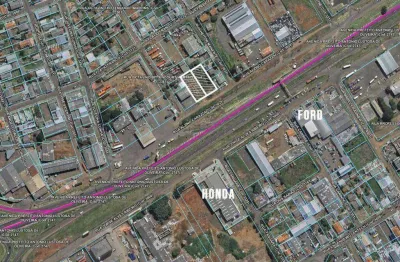 Terreno para alugar, 2000 m² por r$ 2.000,00/mês - primavera - guarapuava/pr