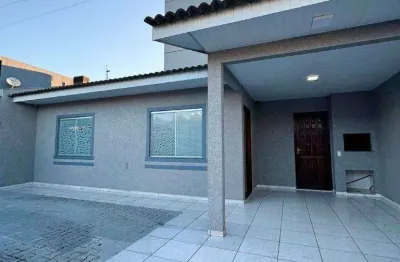 Casa com 3 dormitórios em condomínio fechado à venda , 69 m² por r$ 330.000 - vila bela - guarapuava/pr