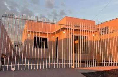 Casa com 2 dormitórios à venda, 55 m² por r$ 330.000 - vila romana- guarapuava/pr
