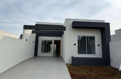 Casa com 2 dormitórios à venda, 76 m² por r$ 400.000,00 - boqueirão - guarapuava/pr