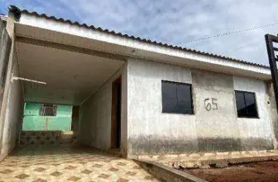 Casa com 2 dormitórios à venda, 60 m² por r$ 350.000,00 - boqueirão - guarapuava/pr