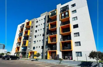 Apartamento com 2 dormitórios para alugar, 56 m²  - cidade dos lagos - guarapuava/pr