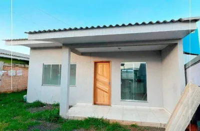 Casa com 2 dormitórios para alugar, 55 m² - industrial - guarapuava/pr