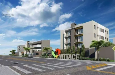 Apartamento com 2 dormitórios, 48 m² - venda por r$ 240.000,00 ou aluguel por r$ 1.139,01/mês - boqueirão - guarapuava/pr