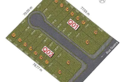 Terreno à venda, 186 m² por r$ 170.000 - alto da xv - guarapuava/pr