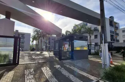 Apartamento mobiliado com 2 dormitórios para alugar, 48 m² por r$ 2.500/mês - boqueirão - guarapuava/pr