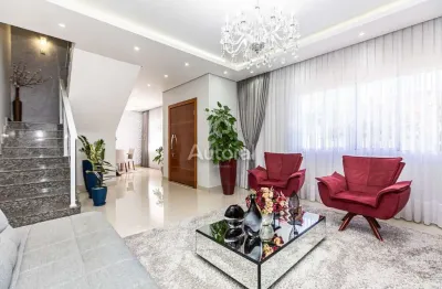 Casa com 5 quartos à venda na rua delício dal'pra, 250, atuba, curitiba, 305 m2 por r$ 1.595.000