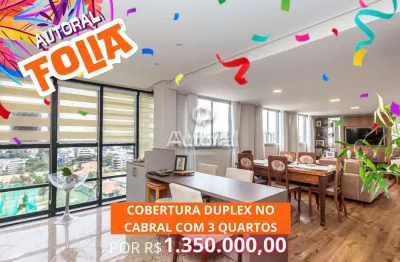 Cobertura com 3 quartos à venda na Avenida Nossa Senhora da Luz, 170, Cabral, Curitiba, 170 m2 por R$ 1.500.000