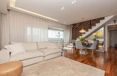Cobertura com 3 quartos à venda na rua presidente beaurepaire rohan, cristo rei, curitiba, 222 m2 por r$ 2.380.000