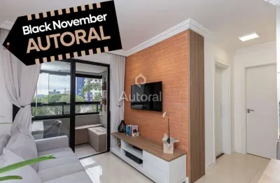 Apartamento com 2 quartos à venda na rua canadá, boa vista, curitiba, 65 m2 por r$ 588.000