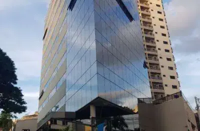 Sala comercial para locação em presidente prudente, empresarial plaza 14 de setembro, 2 banheiros