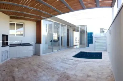 Casa em condomínio para venda em presidente prudente, condominio residencial jatobá, 3 dormitórios, 3 suítes, 4 banheiros, 2 vagas