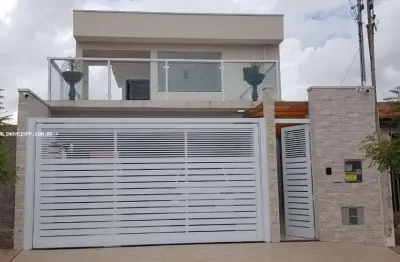 Casa para venda em presidente prudente, novo bongiovani, 4 dormitórios, 1 suíte, 3 banheiros, 2 vagas