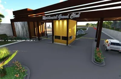 Terreno em condomínio para venda em álvares machado, residencial grand club