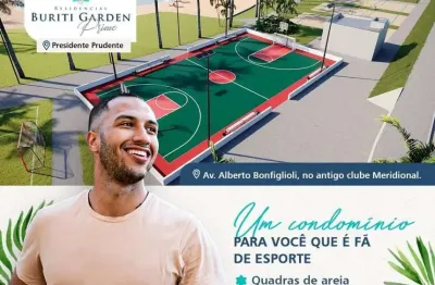 Terreno em condomínio para venda em presidente prudente, buriti garden