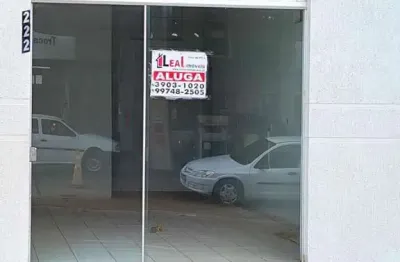 Salão comercial para locação em pirapozinho, centro, 1 banheiro