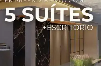 Casa em condomínio para venda em presidente prudente, condominio residencial damha iv, 5 dormitórios, 5 suítes, 6 banheiros, 2 vagas