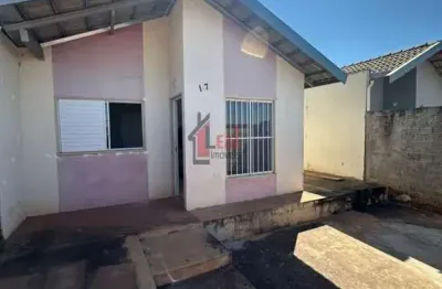Casa para venda em presidente prudente, residencial santo expedito, 2 dormitórios, 1 banheiro, 2 vagas