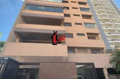 Apartamento para locação em presidente prudente, edificio porto seguro, 4 dormitórios, 4 suítes, 5 banheiros, 3 vagas