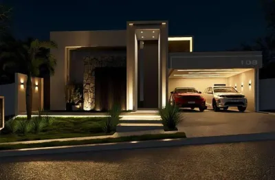 Casa em condomínio para venda em presidente prudente, condominio residencial damha iv, 4 dormitórios, 4 suítes, 5 banheiros, 2 vagas
