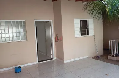 Casa para locação em presidente prudente, novo prudentino, 2 dormitórios, 2 banheiros, 1 vaga