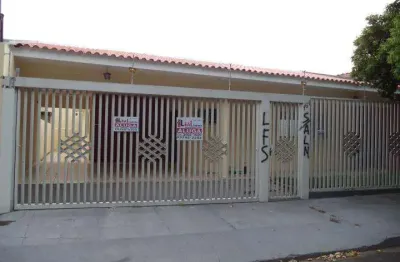 Casa para locação em presidente prudente, santa olga, 3 dormitórios, 1 suíte, 1 banheiro, 2 vagas