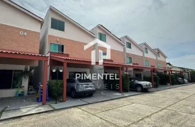 Condomínio amsterdam village - flores/ mobiliada / 191m²/ casa triplex