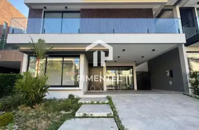 Residencial renaissance - chapada | casa nova 400 m² com suíte térrea e área gourmet