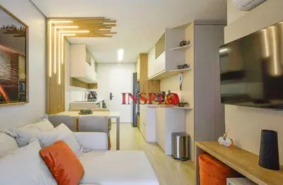 Apartamento com 1 dormitório à venda, 32 m² por r$ 535.000,00 - vila mariana - são paulo/sp