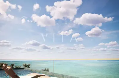 Frente mar em maragogi: studio exclusivo no paraíso