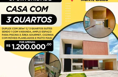 Casa em condomínio fechado com 3 quartos à venda na Avenida das Américas, 2772, Parque das Nações, Parnamirim