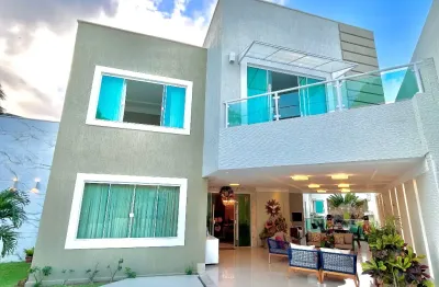 Excelente e luxuosa casa duplex no cond. green woods