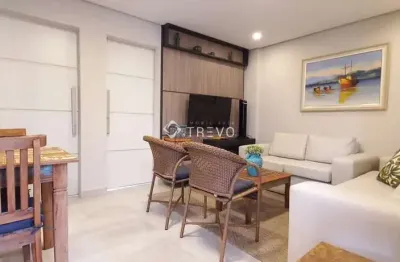 Apartamento  2 dormitórios mobiliado e decorado à venda em bertioga/sp