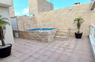 Cobertura duplex com linda vista para o mar em bertioga!