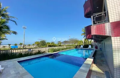 Apartamento pé na areia à venda 1 dorm, 1 wc, 1 vaga em bertioga/sp
