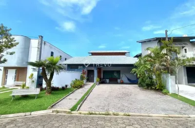 Casa em condomínio fechado para venda ou locação anual 4 dorm, 5 wc 6 vagas