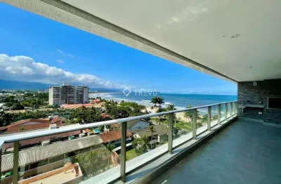 Apartamento com vista para o mar à venda, 3 dorm, 3 wc, 2 vagas em bertioga/sp