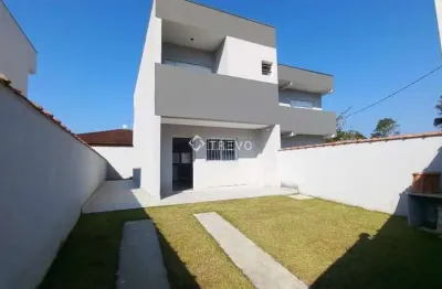 Casa recém construída 2 suítes/2vagas/quintal em bertioga/sp