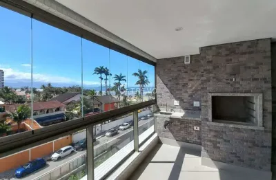 Apartamento com vista para o mar à venda, 3 dorm, 3 wc, 2 vagas em bertioga/sp