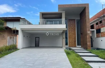 Casa em condomínio fechado à venda com 4 dorm/5 wc/4 vagas em bertioga/sp
