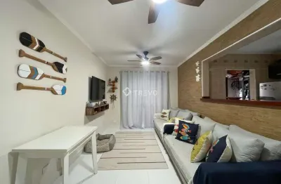 Apartamento à venda, 1 suíte, 2 wc e 1 vaga de garagem em bertioga/sp