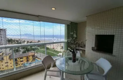 Apartamento com vista para o mar à venda, 3 dorm, 3 wc, 2 vagas em bertioga/sp