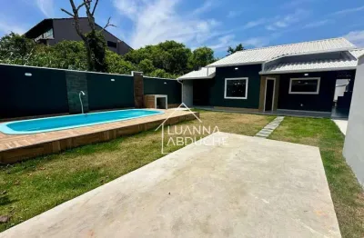 Casa com 3 dormitórios à venda, 130 m² por R$ 695.000,00 - Jardim Atlântico Oeste (Itaipuaçu) - Maricá/RJ