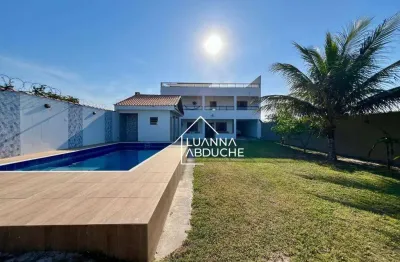 Casa à venda em Itaipuaçu,  com 3 dormitórios, 270 m² por R$ 1.150.000 - Jardim Atlântico Leste - Maricá/RJ