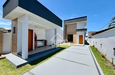 Casa com 3 dormitórios à venda, 93 m² por R$ 750.000 - Jardim Atlantico Oeste - Maricá/RJ