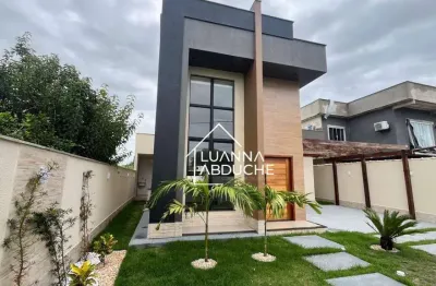 Casa com 3 dormitórios à venda, 120 m² por R$ 795.000,00 - Jardim Atlântico Leste (Itaipuaçu) - Maricá/RJ