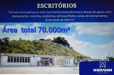 Complexo logístico/industrial à venda em queimados – 70.000m² de área total